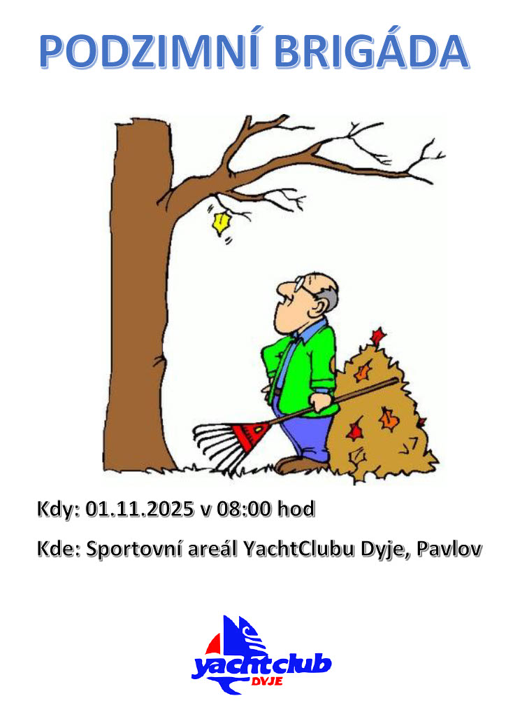 podzimní brigáda pozvánka