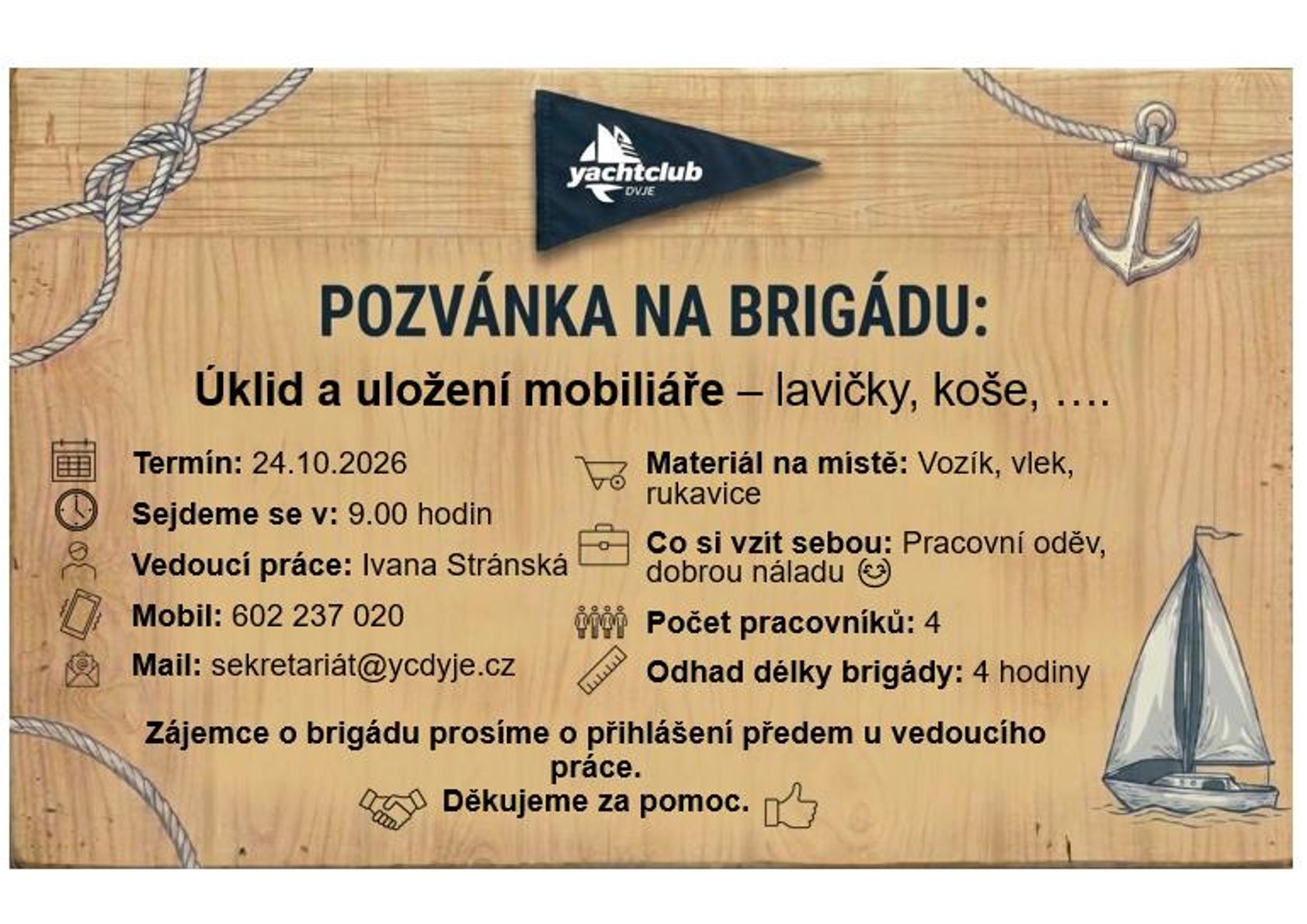 Úklid mobiliáře 24 10 2026